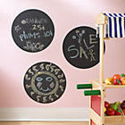 Circle Chalkboard Decal