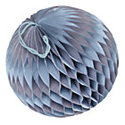 Small Purple Well Rounded Paper Ball