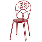 Raspberry Looking Glass Desk Chair