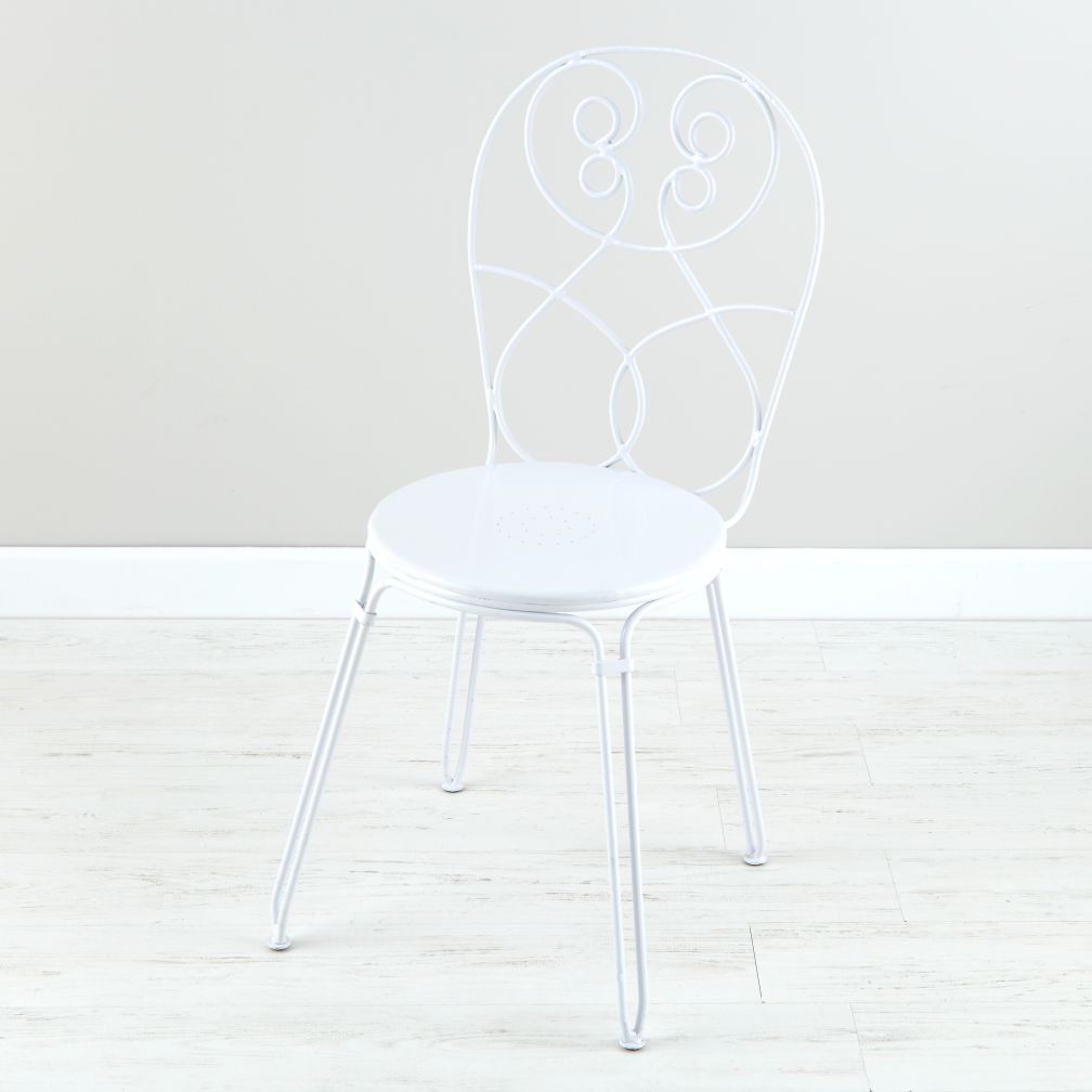 Looking Glass Desk Chair (White)