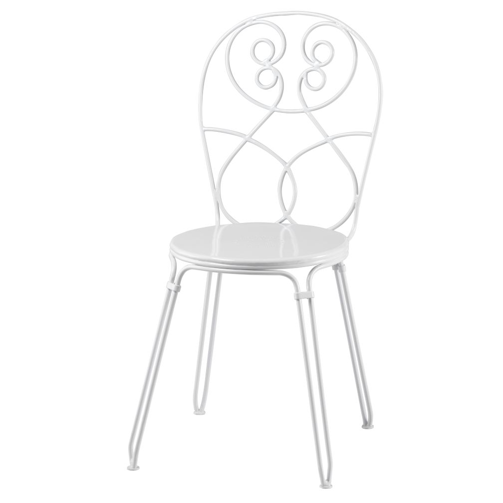 Looking Glass Desk Chair (White)