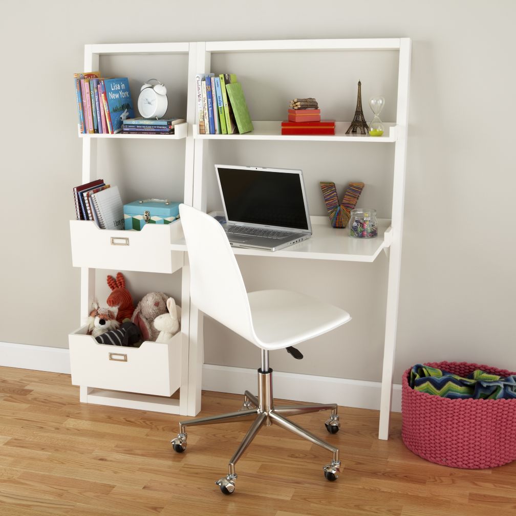 Little Sloane Leaning Desk (White)