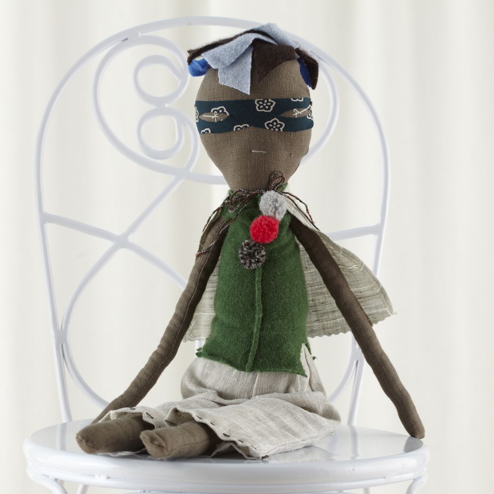22" Grey Doll