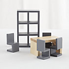 Modern Dollhouse Dining Room
