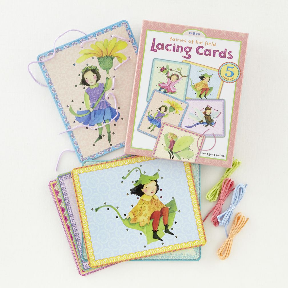 Fairies Lacing Cards