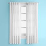 I Only Have Eyes for Eyelet Curtain Panels (White)
