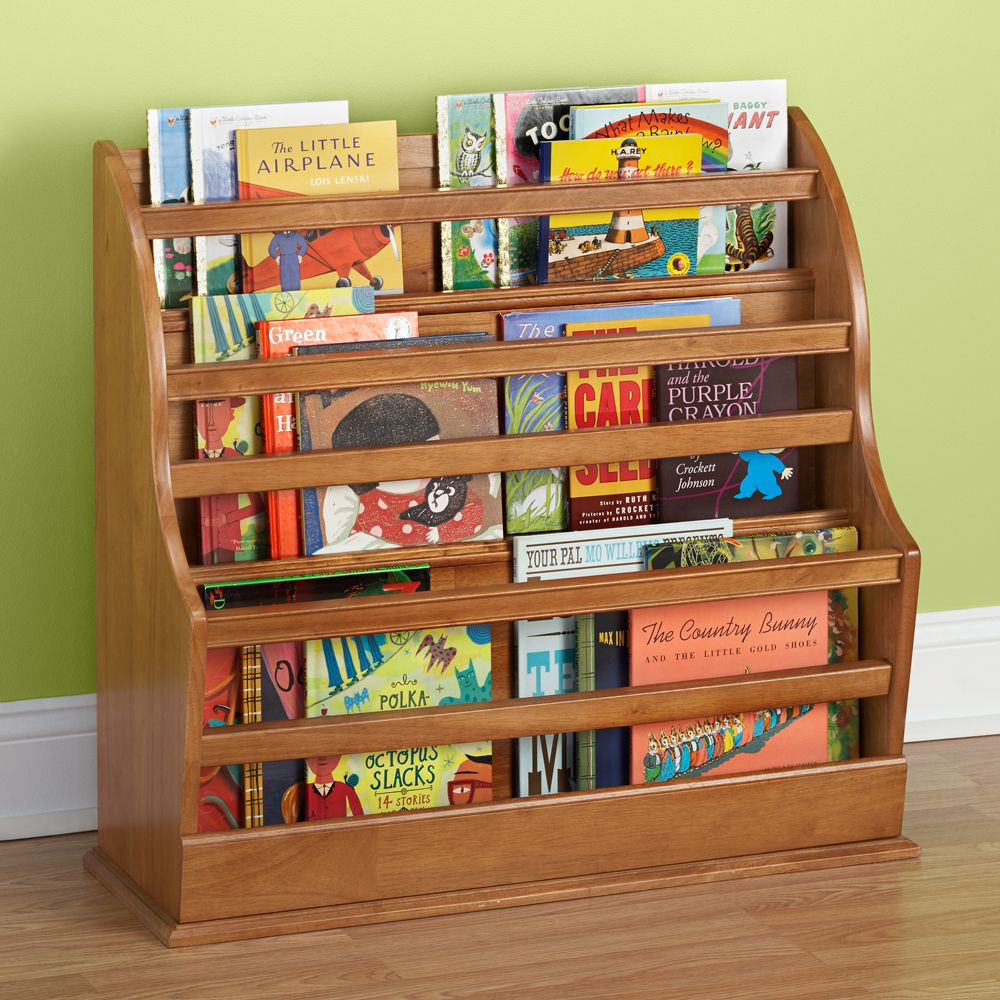 Bin There Done That Floor Book Bin (Light Honey)