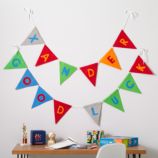 Print Neatly Pennant Garland (Boy)