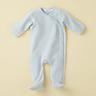 0-3 mos. Blue Footie