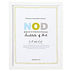 11 x 14" White Art Frame