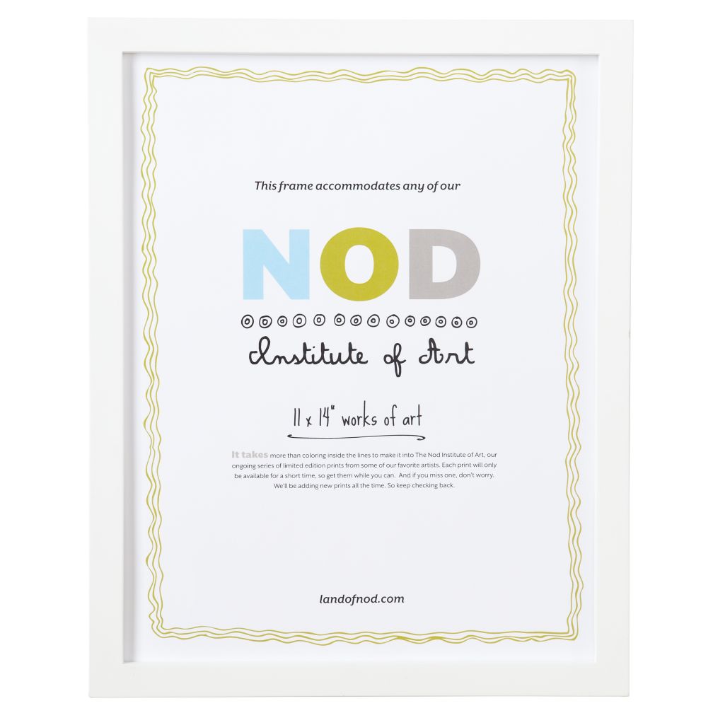 11 x 14" White Art Frame
