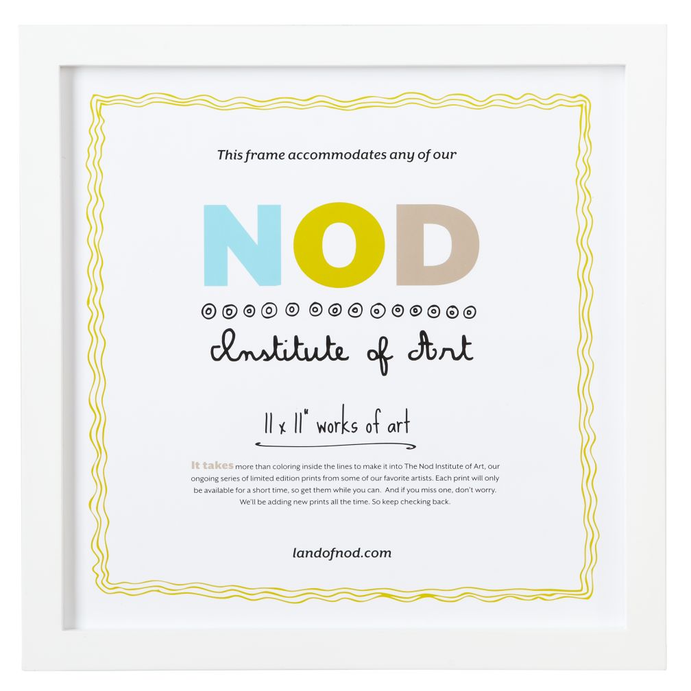 11 x 11" White Art Frame