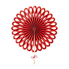 Red Large Paper Fan