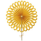 Yellow Large Paper Fan