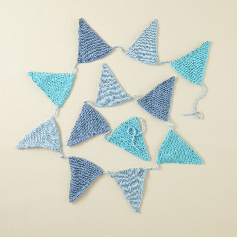 Capture the Flag Garland (Blue)