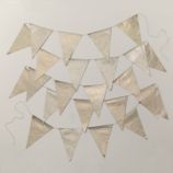 Metallic Pennant Garland