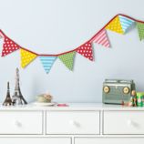 Pretty Patterned Fabric Garland