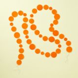 This Garland is Shaping Up (Orange Circle)