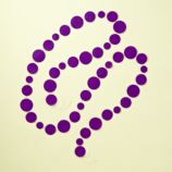This Garland is Shaping Up (Purple Circle)