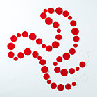 Red Circle Garland