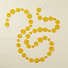 Yellow Circle Garland