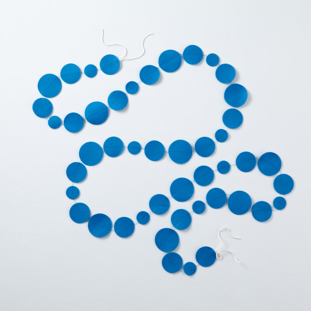 This Garland is Shaping Up (Blue Circle)