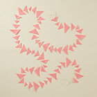 Lt. Pink Triangle Garland