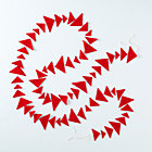 Red Triangle Garland
