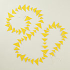 Yellow Triangle Garland