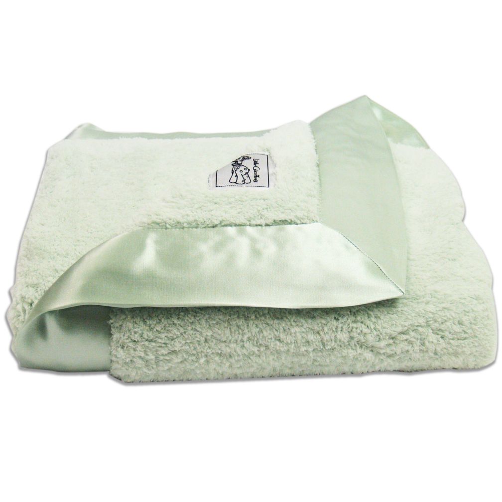 Green Chenille Blanket