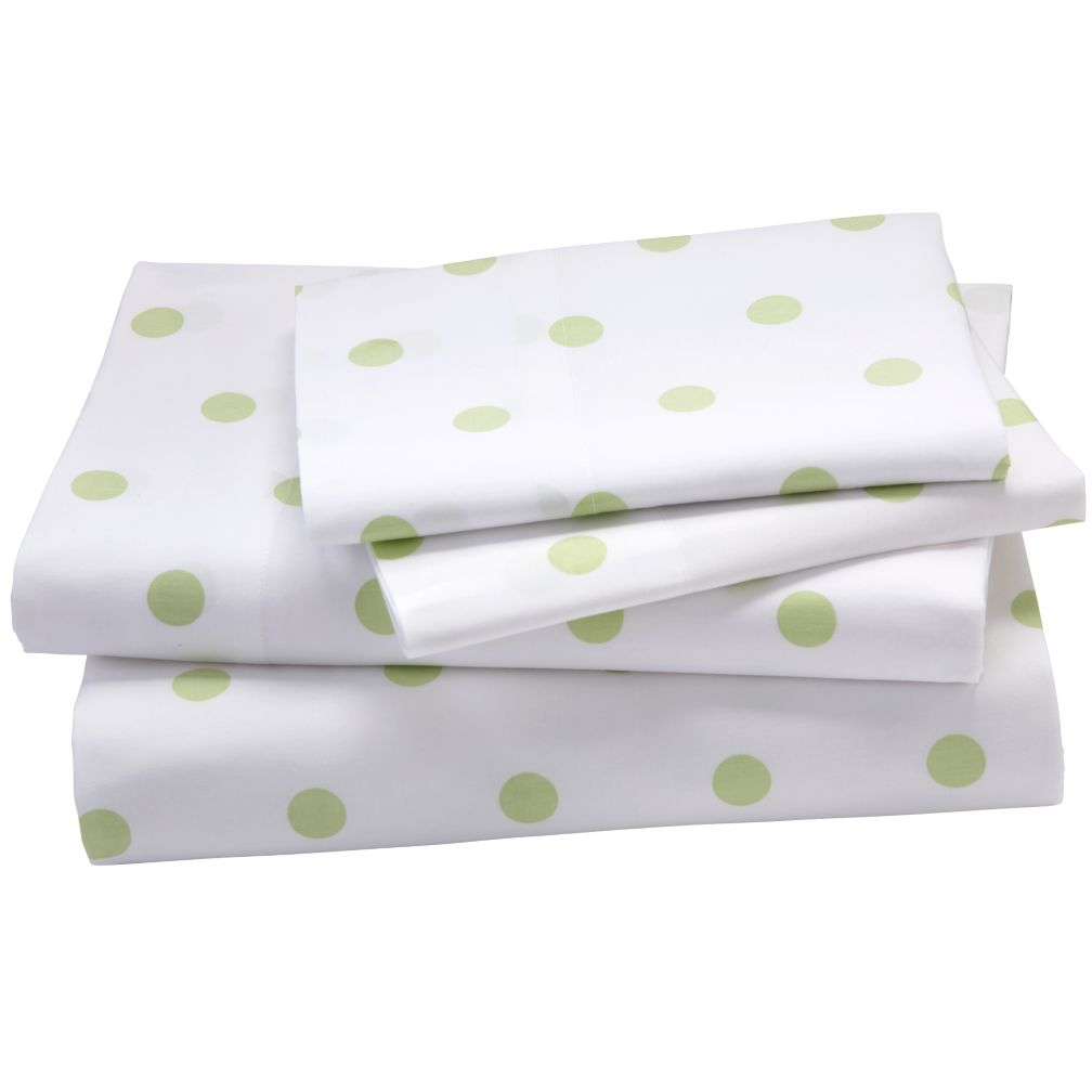 Dots Sheet Set (Green Pastel)