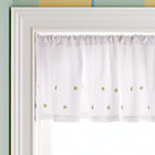 Green Star Embroidery Valance