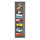 Personalized Grey Transportation Growth Chart