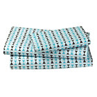 Twin Bongos Sheet Set(includes 1 fitted sheet, 1 flat sheet and 1 case)