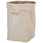 Khaki Canvas Hamper