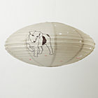 Oval Dog Animal Lantern