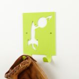 Waste No Space Wall Hook (Green)