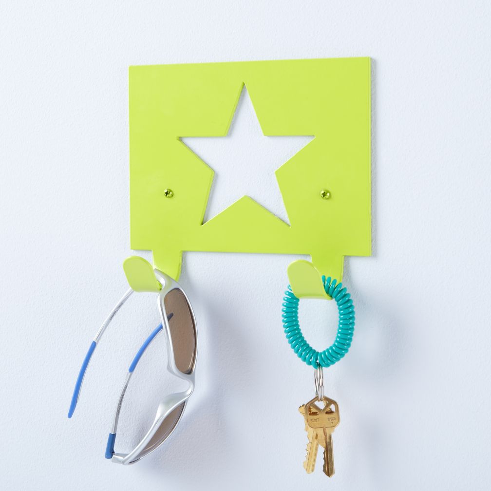 Star Studded Wall Hook (Green)