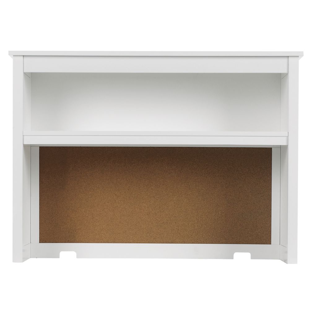 Simple Desk Hutch (White)