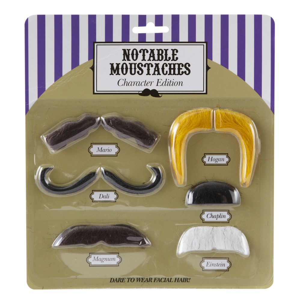 Character Moustache Set