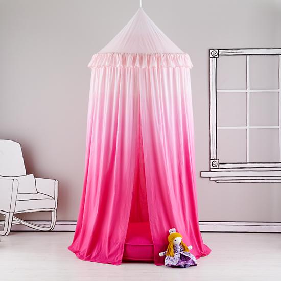 Home Sweet Play Home Canopy (Pink Ombre)