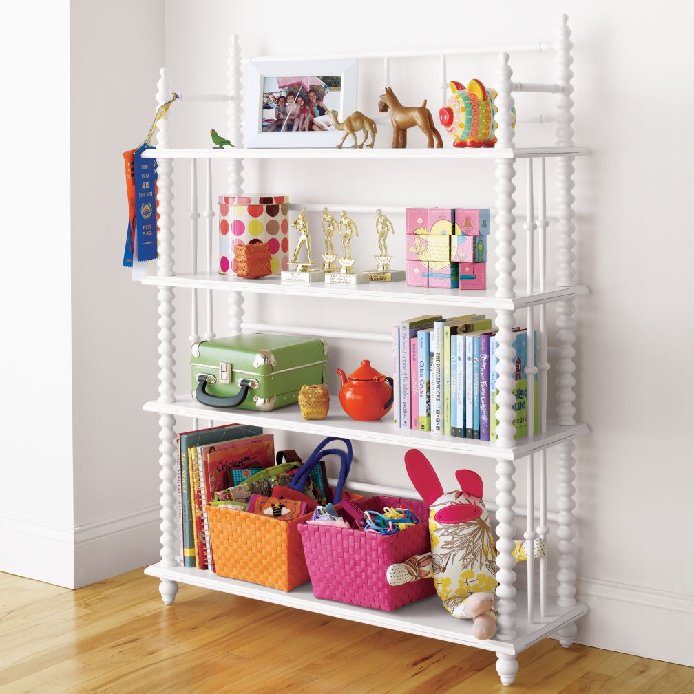 Jenny Lind Bookcase (White)