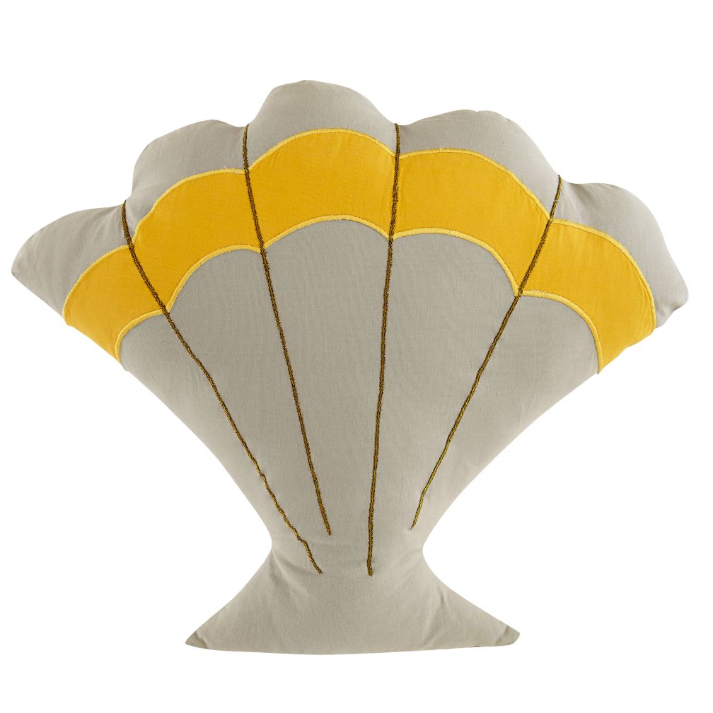 Clam Throw Pillow