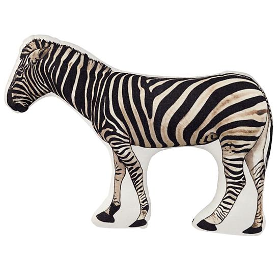 Zebra Throw Pillow in Throw Pillows | The Land of Nod