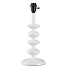 White Checkmate Table Base