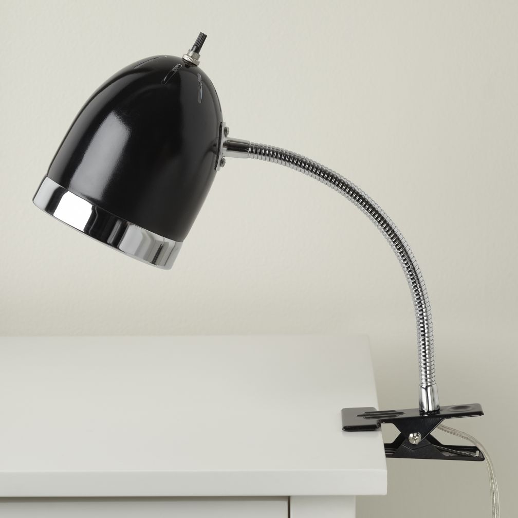 Now Clip it, Clip it Good Lamp (Black)