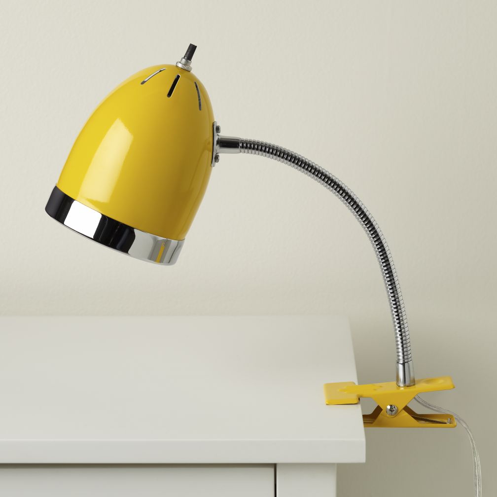 Now Clip it, Clip it Good Lamp (Yellow)