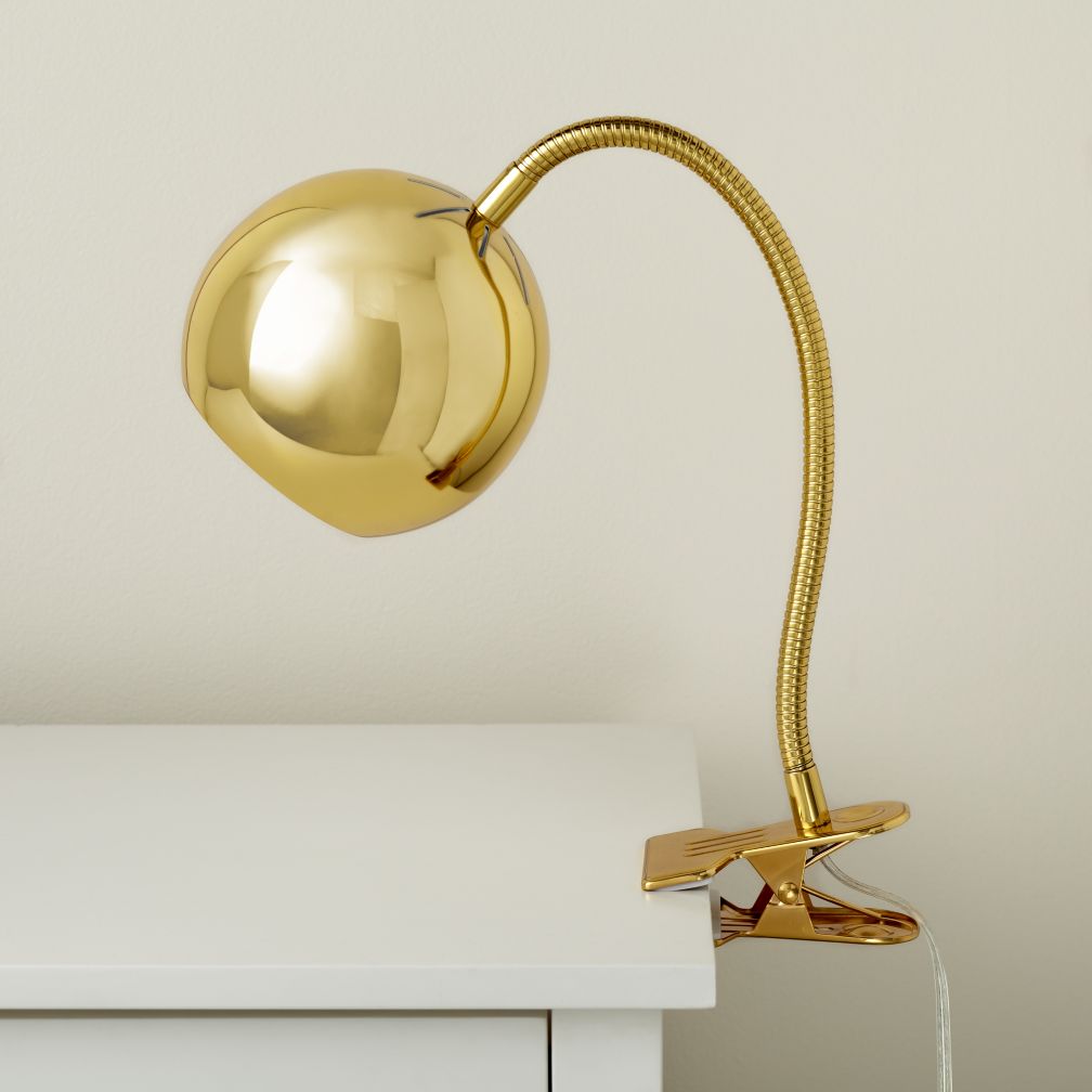 Modern Clip Lamp (Gold)