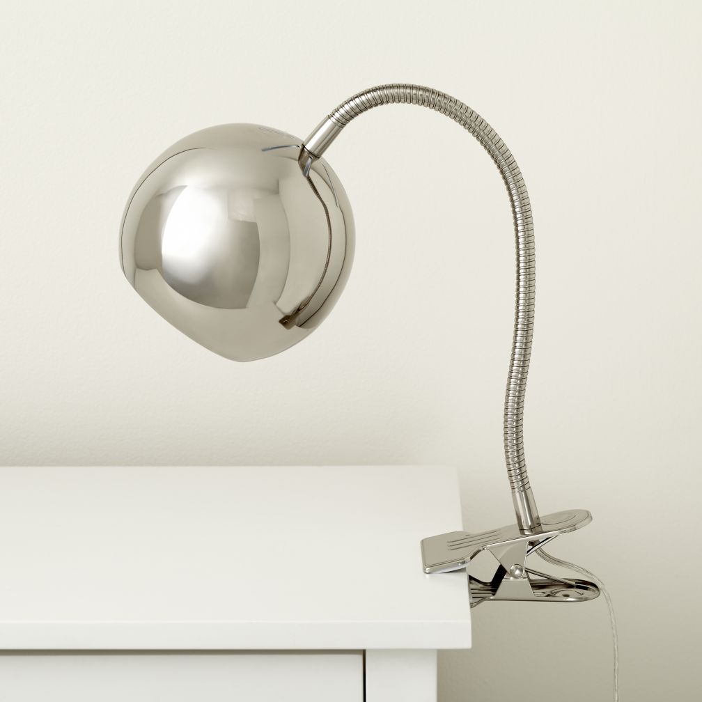Modern Clip Lamp (Silver)