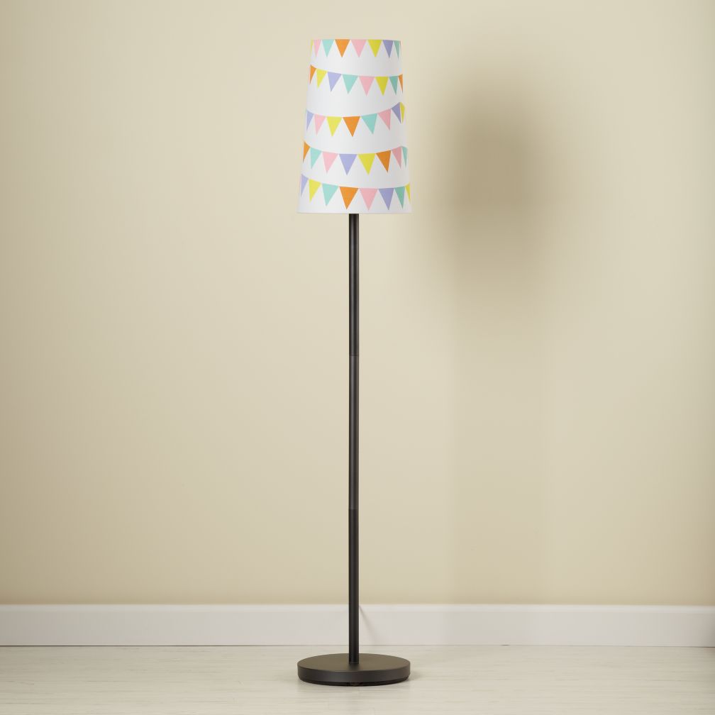 Pennant Floor Shade (Shown with Graphite Base)